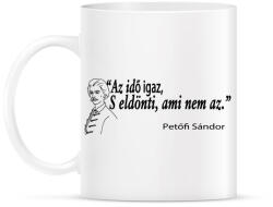 printfashion Az idő igaz, s eldönti ami nem az. - Bögre - Fehér (4773679)