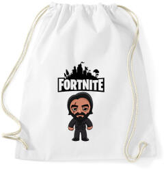 printfashion Fortnite John Wick - Sportzsák, Tornazsák - Fehér (1834984)