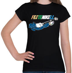 printfashion festeNIKEll - Női póló - Fekete (14885713)