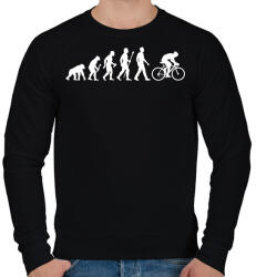 printfashion Evolution - Férfi pulóver - Fekete (2559082)
