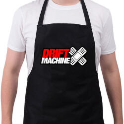 printfashion Drift Machine - Kötény - Fekete (4937788)
