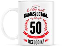 printfashion kamasz-50-black-red - Bögre - Fehér (790955)