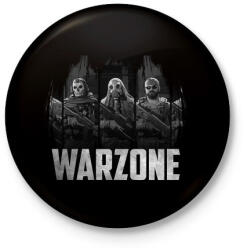 printfashion COD: Warzone - Kitűző, hűtőmágnes - Fekete (3103480)