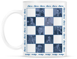 printfashion Popular chess players - Bögre - Fehér (7456364)