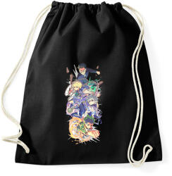 printfashion HunterxHunter karakterek - Sportzsák, Tornazsák - Fekete (16446750)