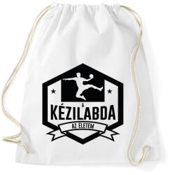 printfashion A kézilabda az életem - Sportzsák, Tornazsák - Fehér (7162823)