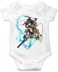 printfashion Attack on Titan - Baba Body - Fehér (2685107)