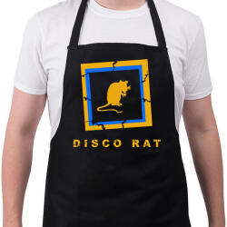 printfashion DISCO RAT - Kötény - Fekete (4929248)