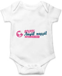 printfashion A legjobb anya a világon - Baba Body - Fehér (4814414)