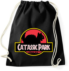 printfashion Catassic Park - Sportzsák, Tornazsák - Fekete (13420002)
