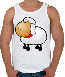 printfashion Bárány - Férfi atléta - Fehér (10287983)
