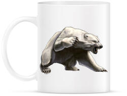 printfashion Angry Polar Bear - Bögre - Fehér (1725382)