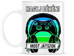 printfashion Hagyj békén, most játszok - Bögre - Fehér (6317605)