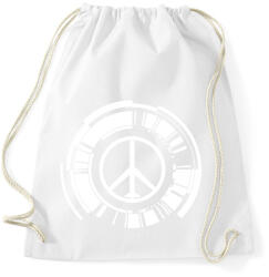 printfashion mgs peace walker logo - Sportzsák, Tornazsák - Fehér (2815214)