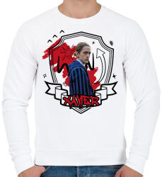 printfashion Xavier firka - Férfi pulóver - Fehér (11786824)