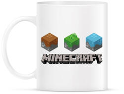 printfashion Minecraft - Bögre - Fehér (14201877)