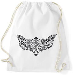 printfashion Maori rája - Sportzsák, Tornazsák - Fehér (6112312)
