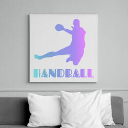 printfashion Handball - Vászonkép - Fehér (6634109)