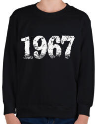 printfashion 1967 - Gyerek pulóver - Fekete (6192018)