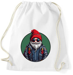 printfashion Hipszter Télapó - Sportzsák, Tornazsák - Fehér (15144882)