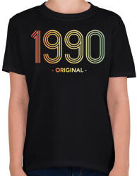 printfashion 1990 - Gyerek póló - Fekete (11988985)
