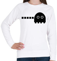 printfashion Pac-man - páros - Női pulóver - Fehér (6998272)