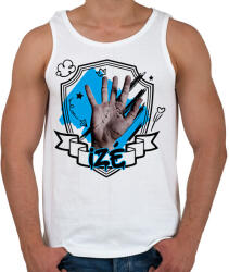 printfashion Izé firka - Férfi atléta - Fehér (11788315)