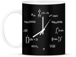 printfashion Matekos óra - Bögre - Fekete (16426145)