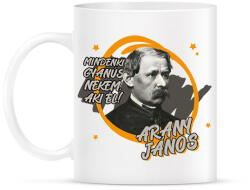 printfashion Arany János - Mindenki gyanús - Bögre - Fehér (9957709)