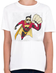 printfashion Szupermenő - szuper - Gyerek póló - Fehér (4609360)