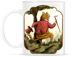 printfashion Vintage macska - Bögre - Fehér (13244865)