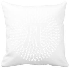 printfashion Pí 314 - Párnahuzat, Díszpárnahuzat - Fehér (14977211)
