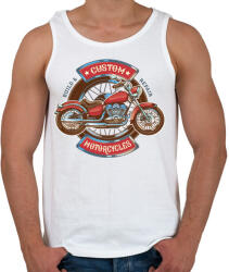 printfashion motor - Férfi atléta - Fehér (4637394)