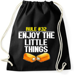 printfashion Double tap - Sportzsák, Tornazsák - Fekete (1891110)