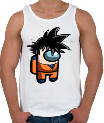 printfashion Among us - Dragonball - Férfi atléta - Fehér (4778245)