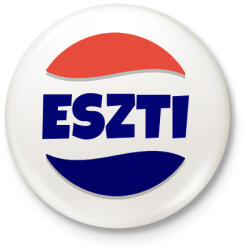 printfashion ESZTI - Kitűző, hűtőmágnes - Fehér (10423170)