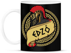 printfashion Spártai edző - Bögre - Fekete (1233857)