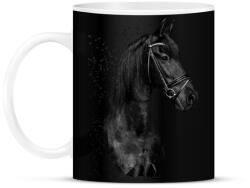 printfashion ló - Bögre - Fekete (5000148)