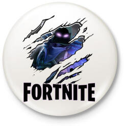 printfashion Fortnite skin - Kitűző, hűtőmágnes - Fehér (3089983)