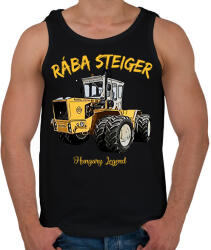 printfashion Rába steiger - Férfi atléta - Fekete (2953525)