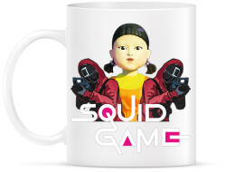 printfashion Squid game doll and soldiers - Bögre - Fehér (5609723)