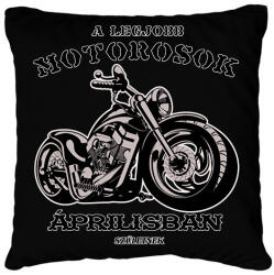 printfashion a legjobb motorosok - Párnahuzat, Díszpárnahuzat - Fekete (6026859)