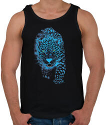 printfashion Jaguár - Férfi atléta - Fekete (10844)