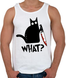printfashion What? - Férfi atléta - Fehér (9452516)