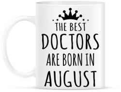 printfashion A legjobb dokik augusztusban születnek - Bögre - Fehér (789323)
