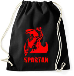printfashion spartan - Sportzsák, Tornazsák - Fekete (7601328)