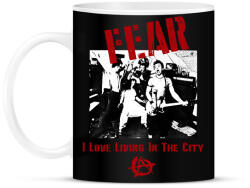 printfashion FEAR - Bögre - Fekete (2799539)