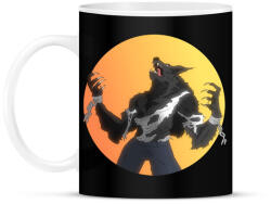 printfashion Vérfarkas - Bögre - Fekete (14148025)