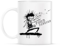 printfashion Punk forever - Bögre - Fehér (7668139)