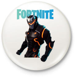 printfashion OMega Fortnite - Kitűző, hűtőmágnes - Fehér (3088129)